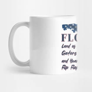 Florida Palms, Wildlife And Flip Flops Mug